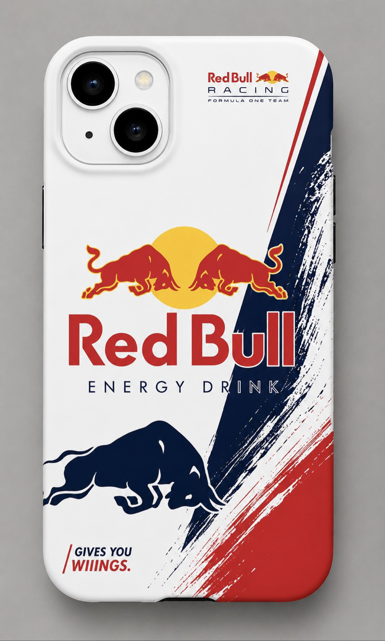 IPhone | RED BULL Özel Tasarımlı | Lansman Slikonlu Kılıf 
