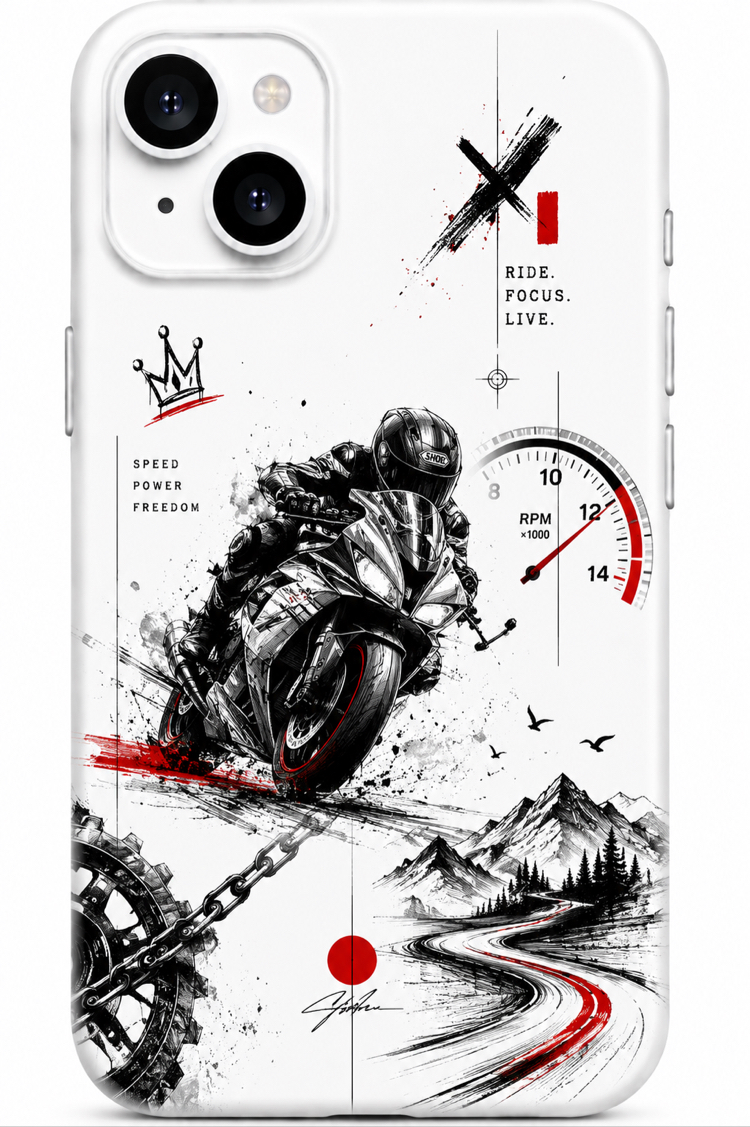 IPhone | MOTOR Özel Tasarımlı | Lansman Slikonlu Kılıf 