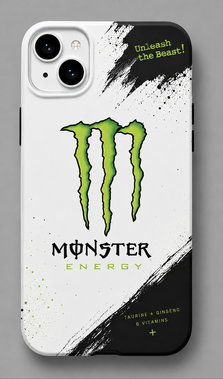IPhone | MONSTER Özel Tasarımlı | Lansman Slikonlu Kılıf