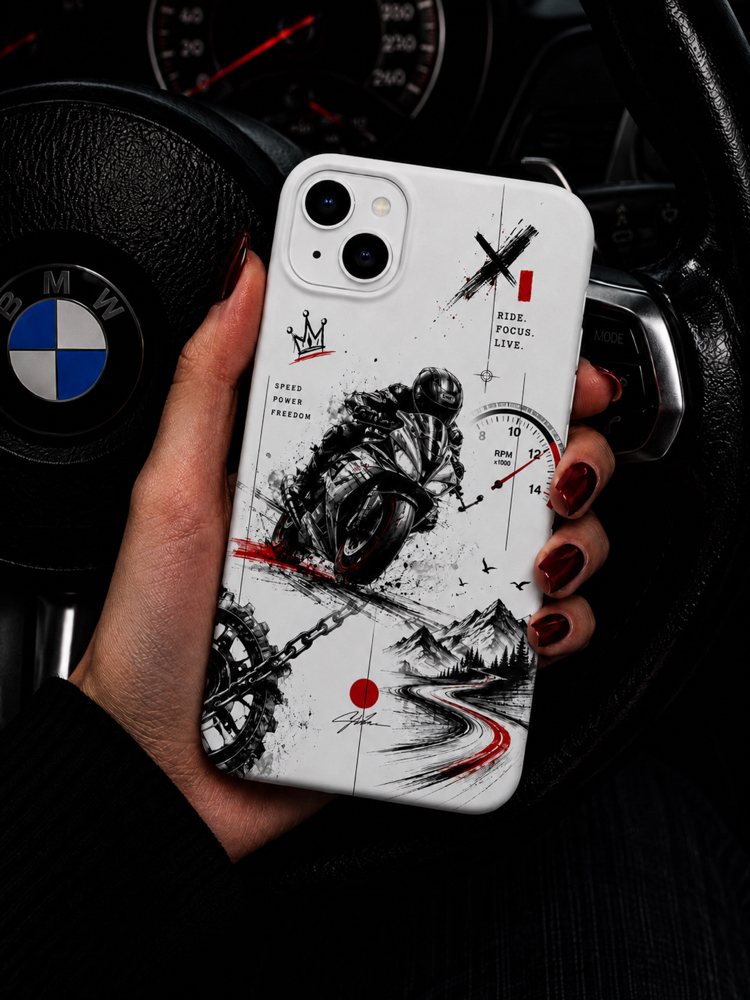 IPhone | MOTOR Özel Tasarımlı | Lansman Slikonlu Kılıf 