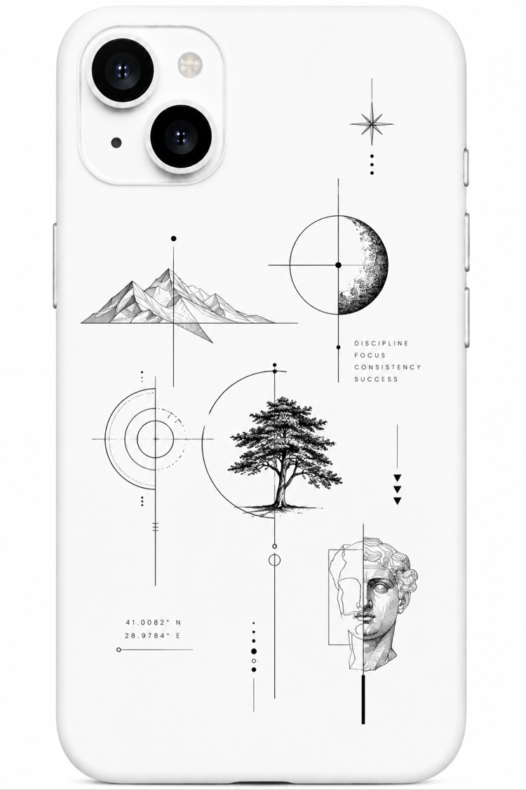 IPhone | KARIŞIK Özel Tasarımlı | Lansman Slikonlu Kılıf 