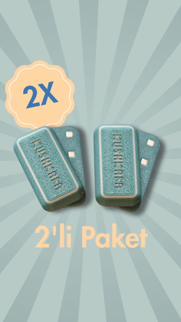 KushKafa Çıt Çıt Limited Green 2'Li Paket ( Mıknatıslı Stres Oyuncağı - Fidget Toy )