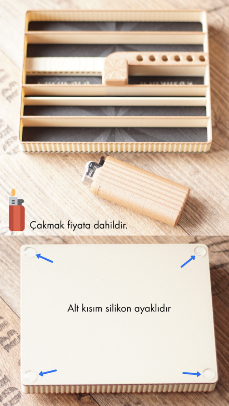 KushKafa Tobacco Tray (Tütün Tepsisi)