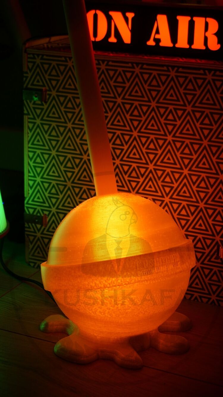 KushKafa Lollipop Dekoratif Ambiyans Lambası – Maksimalist Aydınlatma