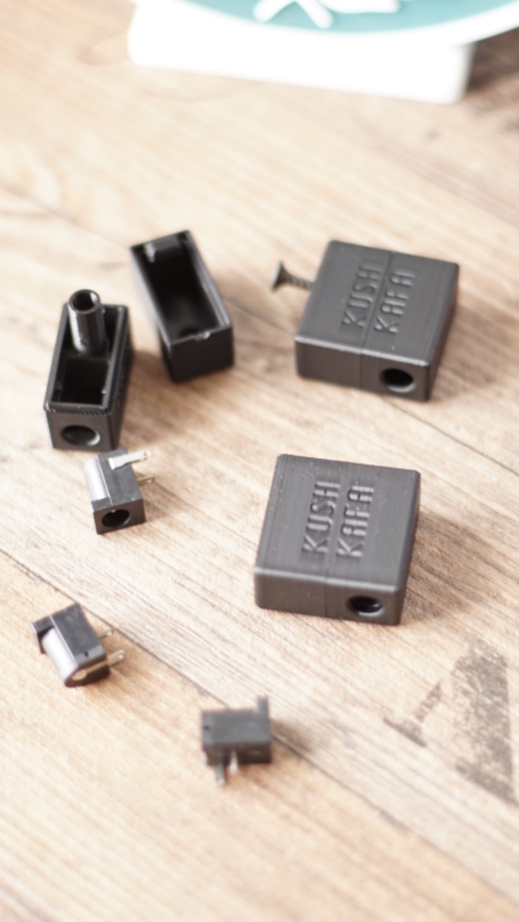 KushKafa 5.5mm Dişi Jack (5'li paket) - Dişi 12V Adaptör Ucu