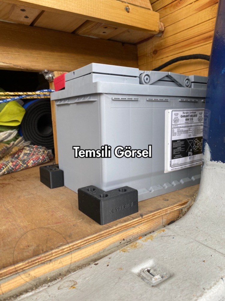 KushKafa Karavan Akü Takozu - Akü Sabitleme
