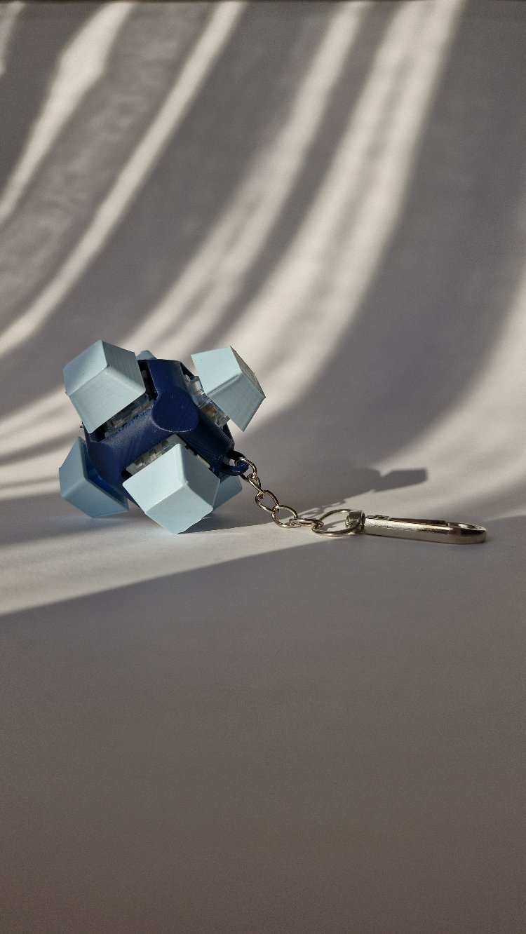 6D Clicker CuBall (mavi)