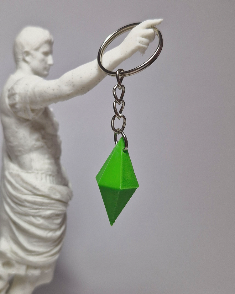 Plumbob Keychain