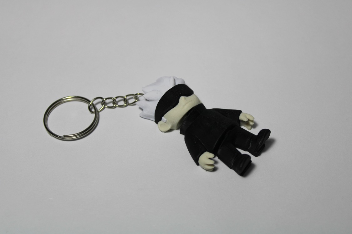 Satoru Gojo from Jujutsu Kaisen Keychain