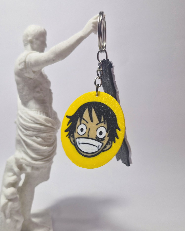 Monkey D. Luffy’s Straw Hat Keychain