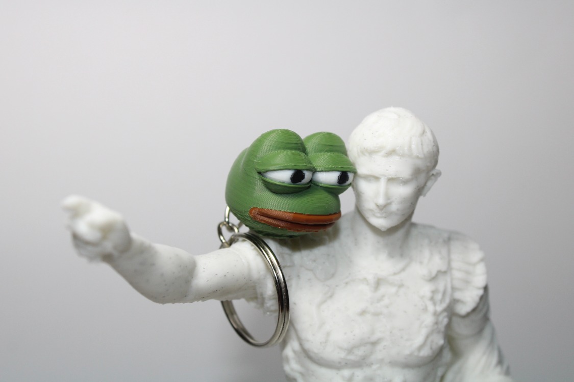 Pepe the Frog Keychain