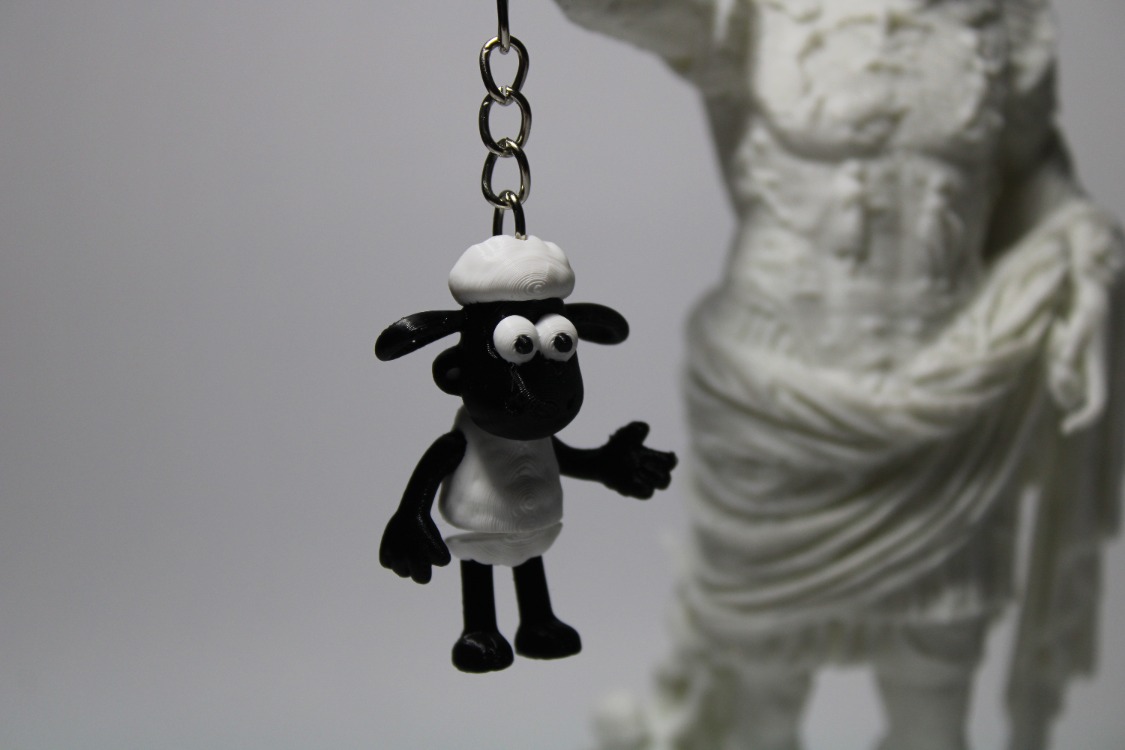 Shaun the Sheep Keychain