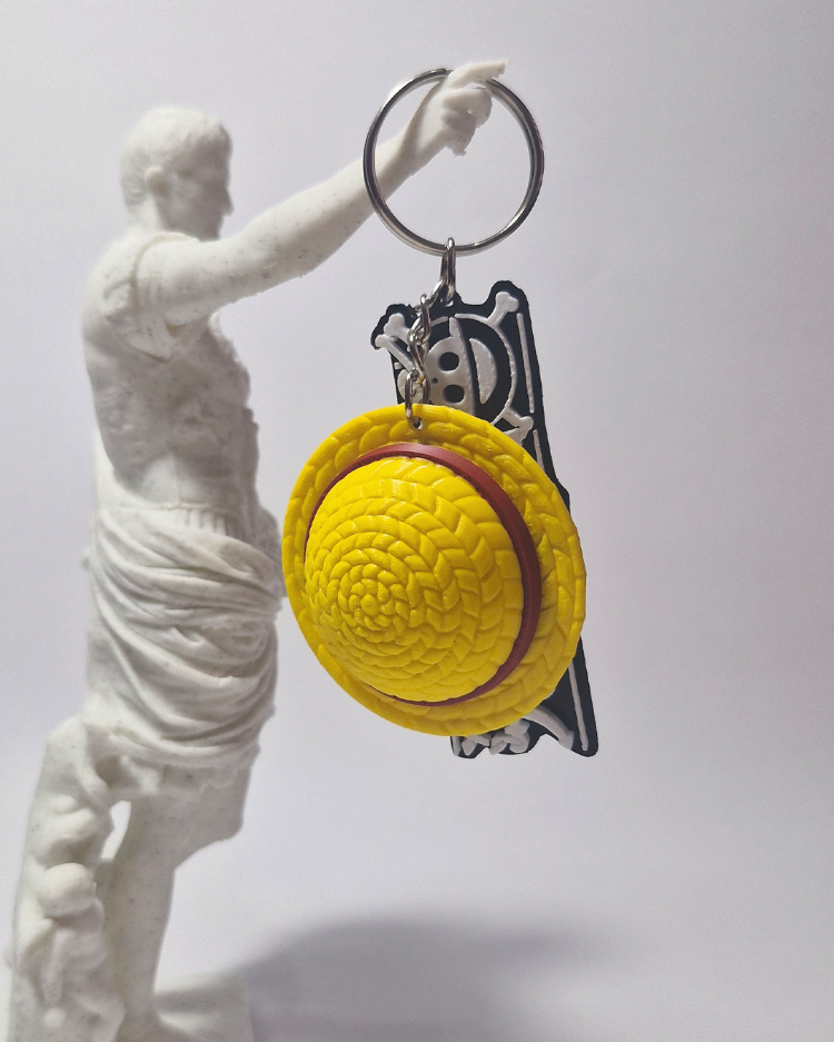Monkey D. Luffy’s Straw Hat Keychain