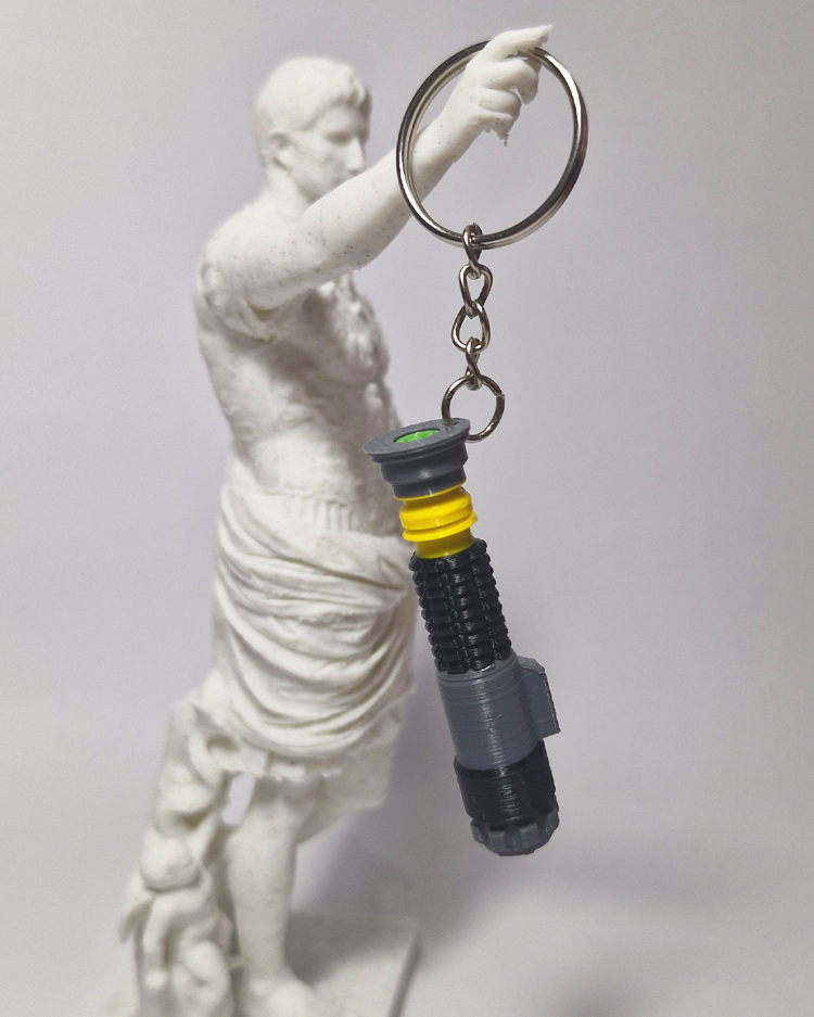 Green Lightsaber Keychain