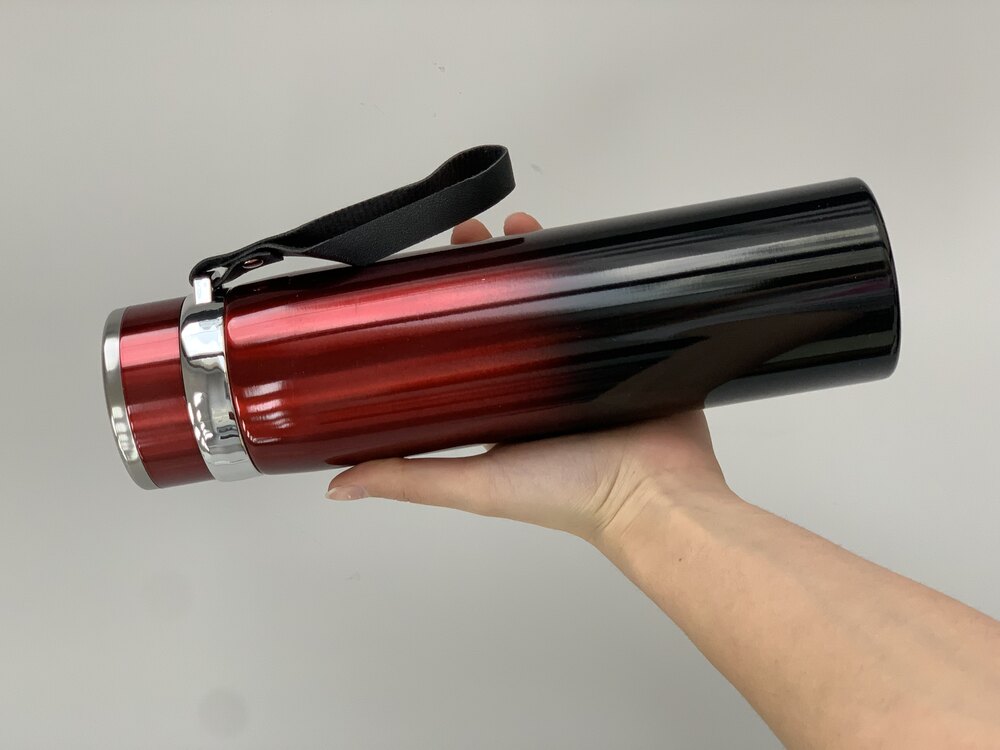 Vacuum Kırmızı 1 Litre Termos