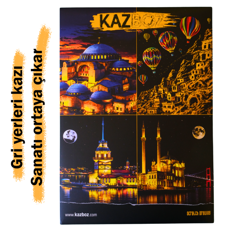 Kazboz – Kazıma Sanatı Seti 2 Türkiye