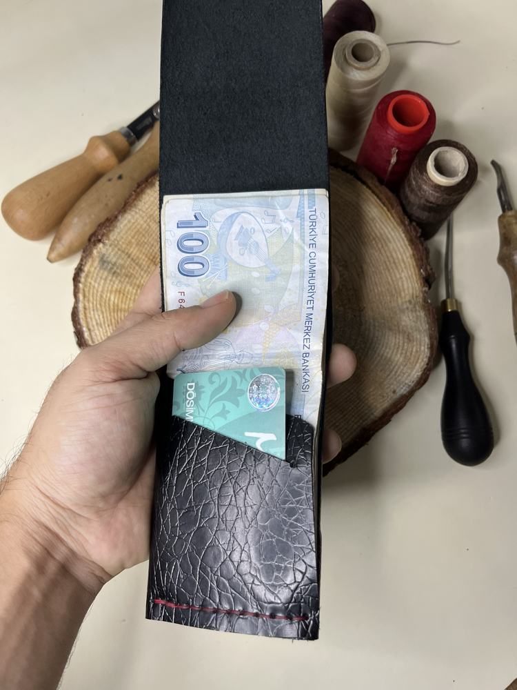 Bol Kart Bol Nakit & Hakiki Deri Cüzdan