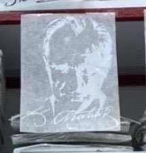 Atatürk 25 li beyaz