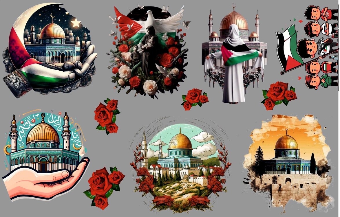 Filistin baskı karışık