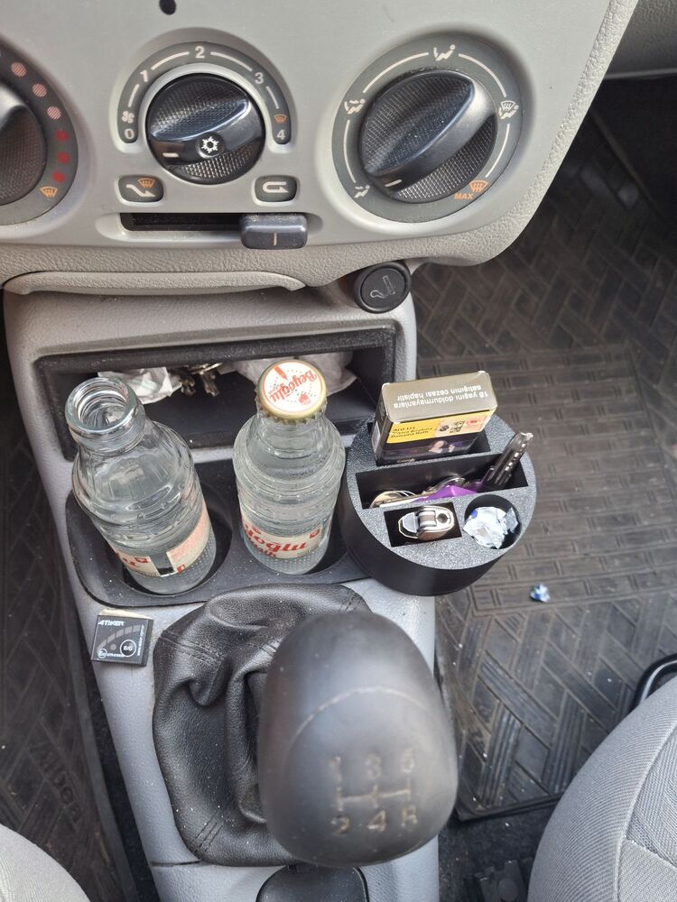 Palio / Albea mk2 kasa bardaklık + organizer (sökülüp takılabilir)