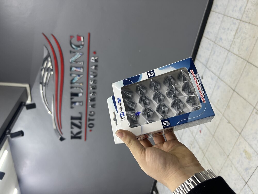 SİVRİ BİJON KAPAĞI KROM RENK 17MM