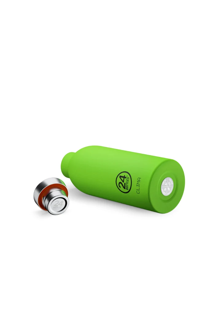24 Bottles - Clima Bottle Stone Lime Green Paslanmaz Çelik Termos - 500 ml