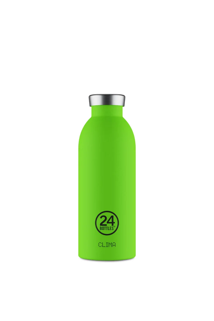 24 Bottles - Clima Bottle Stone Lime Green Paslanmaz Çelik Termos - 500 ml