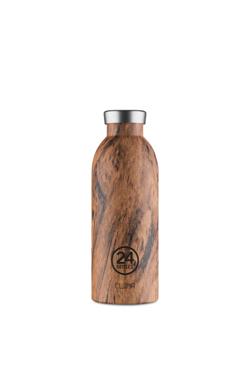 24 Bottles - Clima Bottle Wood Sequoia Paslanmaz Çelik Termos - 500 ml