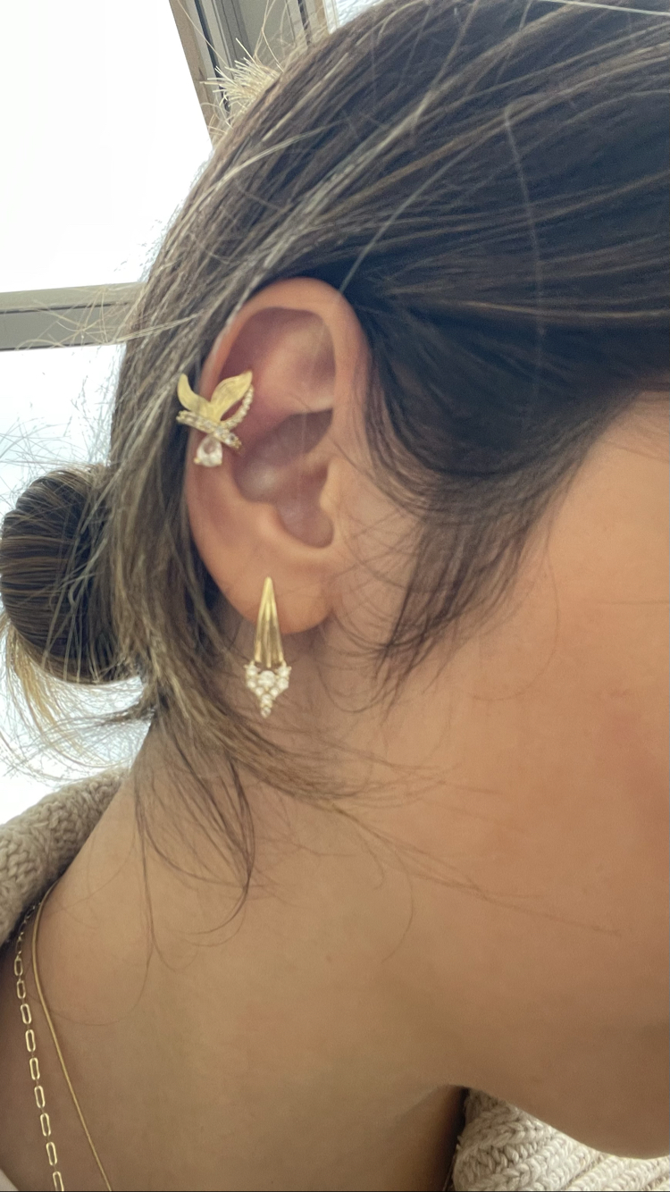 Pisces Earcuff Küpe
