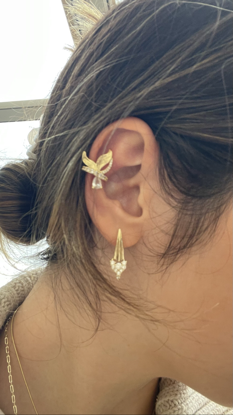Pisces Earcuff Küpe