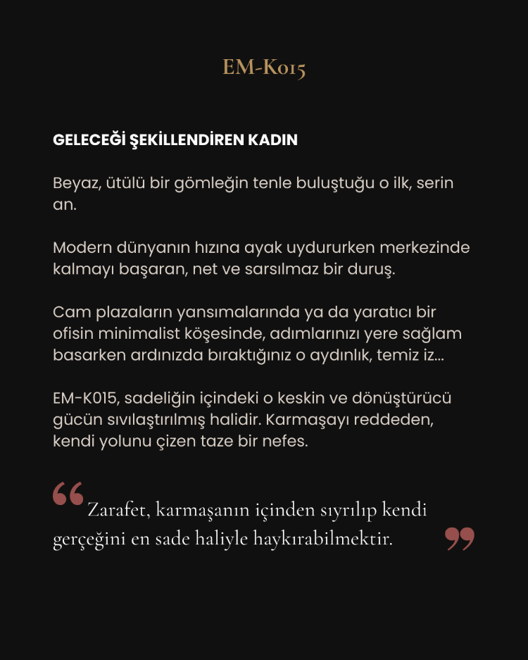 EM-K015 | Kadın