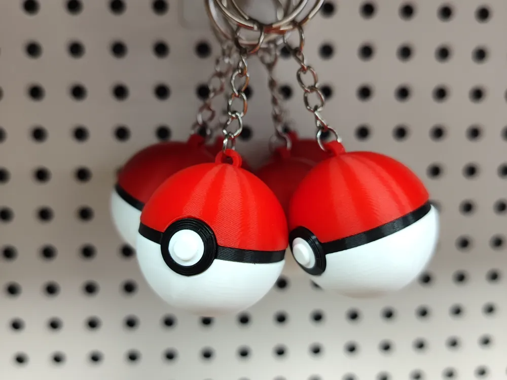 Poké Ball Keychain