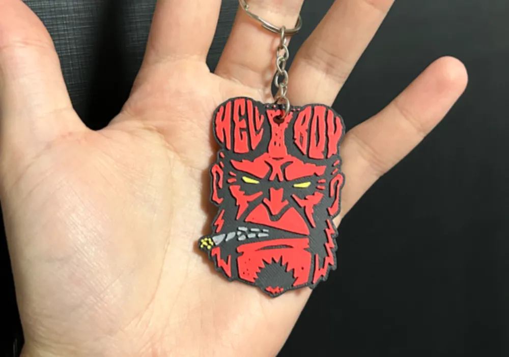 Hellboy Anahtarlık