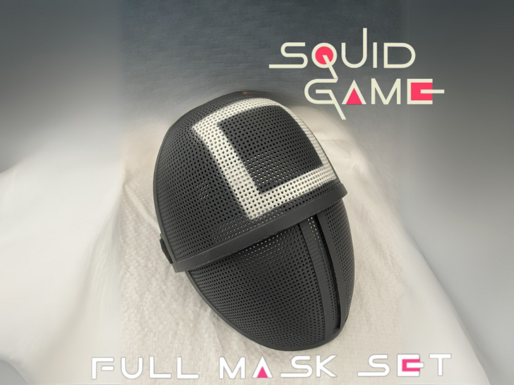 Squid Game Maskeleri Spreyli Serisi