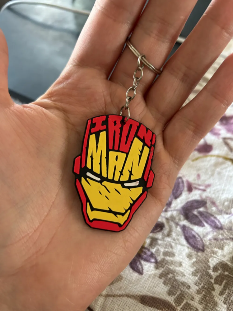 Cool Iron Man Anahtarlık