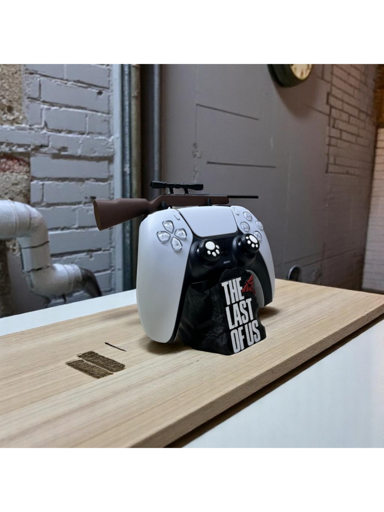 Lades "The Last of Us" Tüfek Detaylı Joystick Standı | PS5, PS4, Xbox Uyumlu