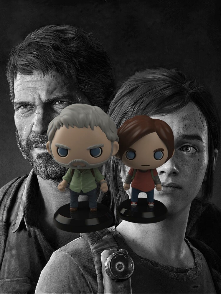 Lades The Last of Us Ellie & Joel Chibi (15 cm) Bundle | Midi Boy Çift Figür Seti