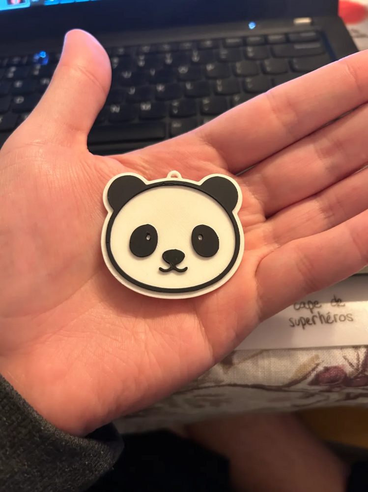 Cute Panda Anahtarlık