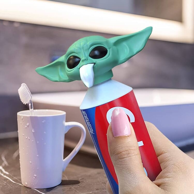 Baby Yoda Diş Macunu Kapağı – Eğlenceli Banyo Aksesuarı