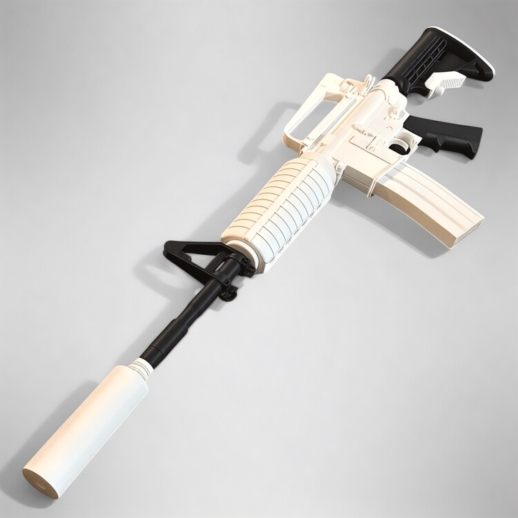 CS:GO M4A1-S – Susturuculu 3D Baskı Koleksiyon Tüfeği