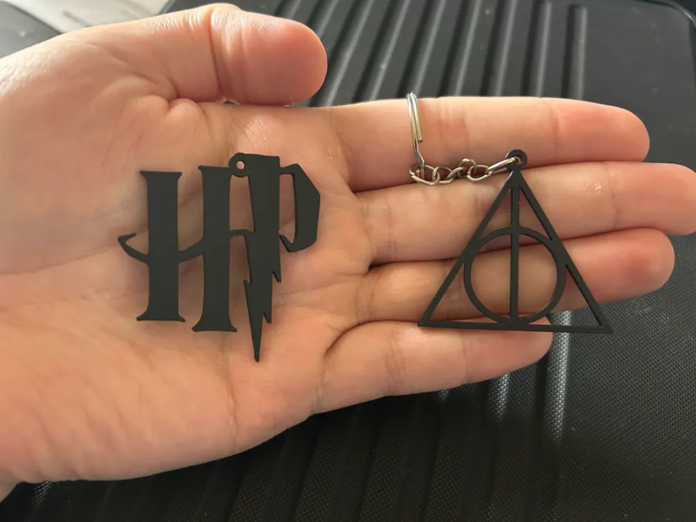 Harry Potter ve Deathly Hallows Anahtarlıkları