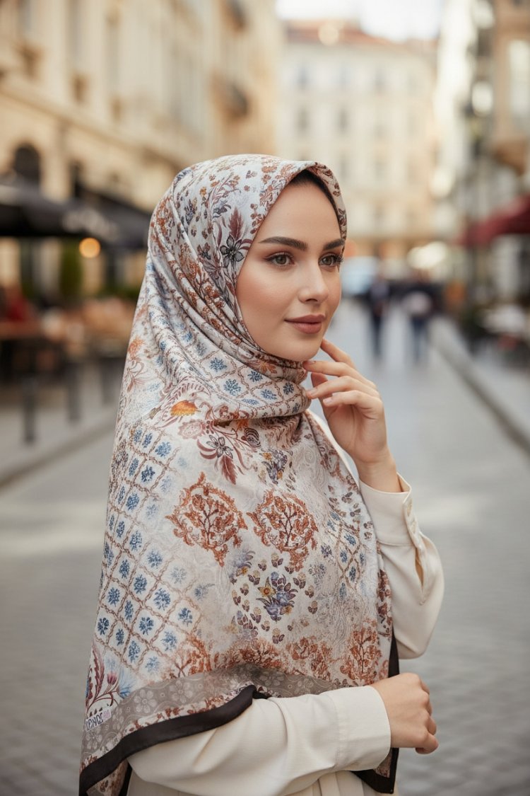 Ladure İpek Butik Şal 