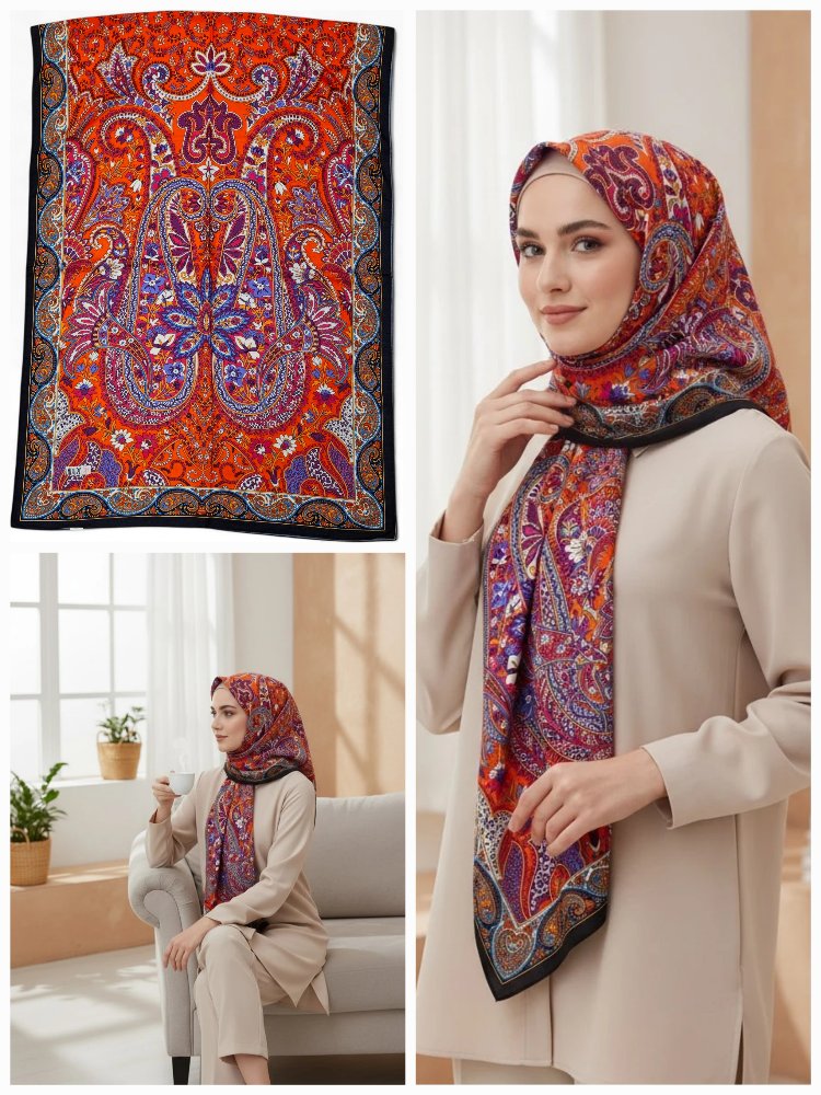 Ladure İpek Butik Şal 