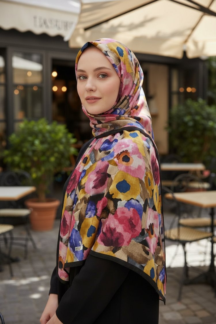 Ladure İpek Butik Şal 