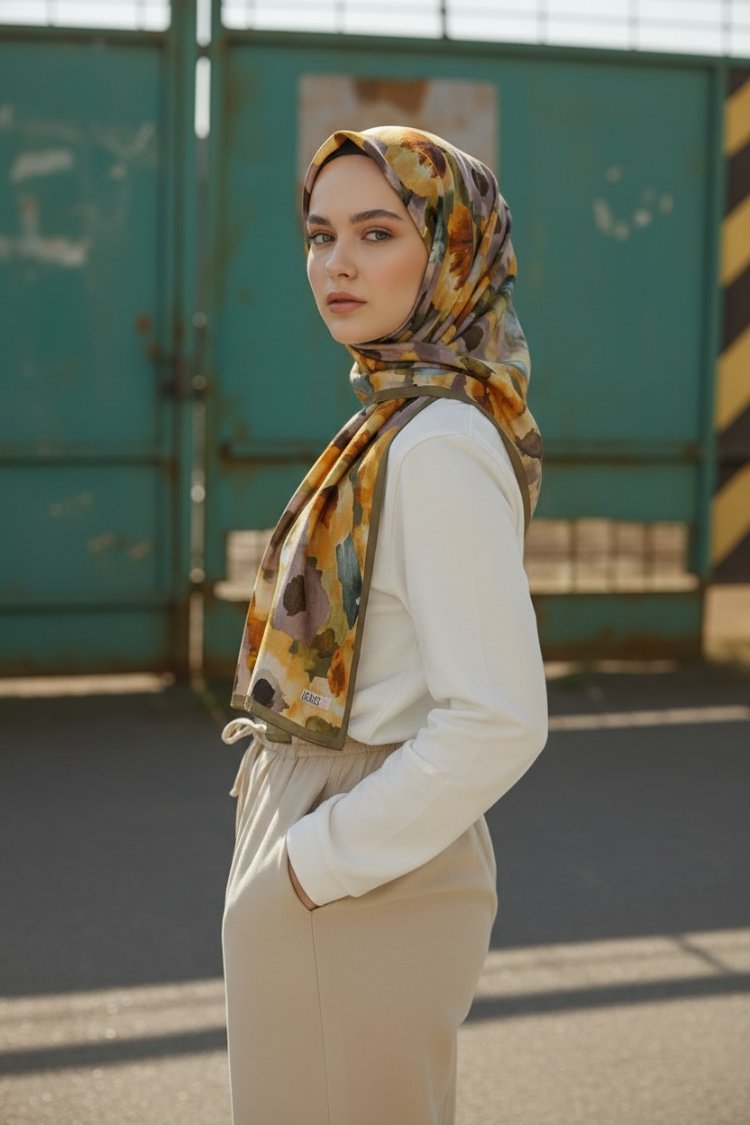 Ladure İpek Butik Şal 