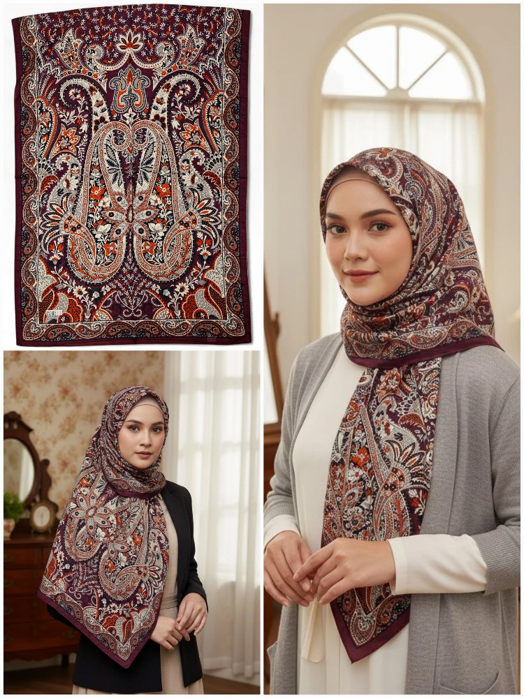 Ladure İpek Butik Şal 