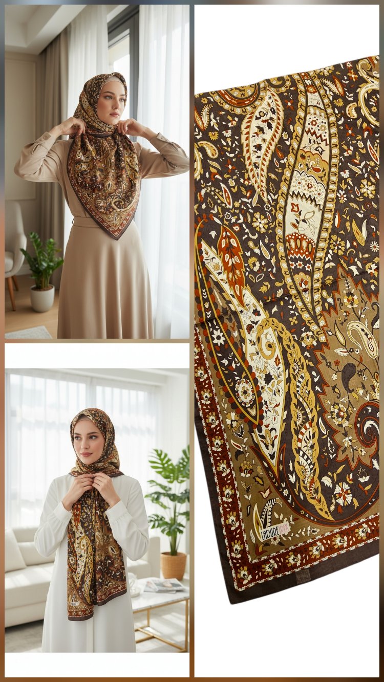 Ladure İpek Butik Şal 