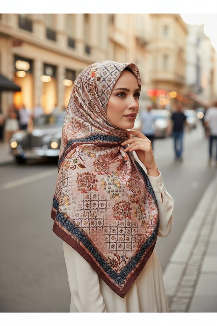 Ladure İpek Butik Şal 