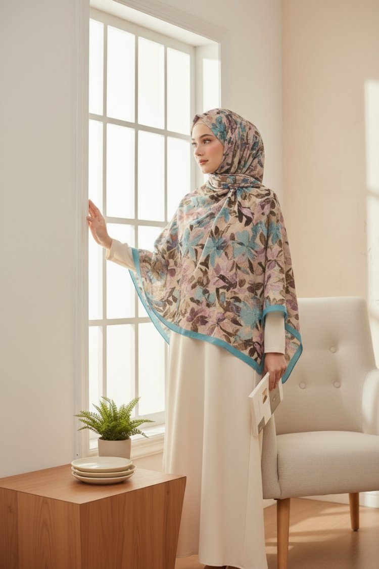 Ladure İpek Butik Şal 