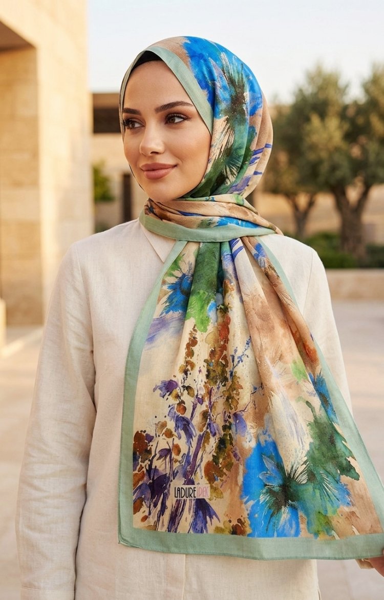 Ladure İpek Butik Şal